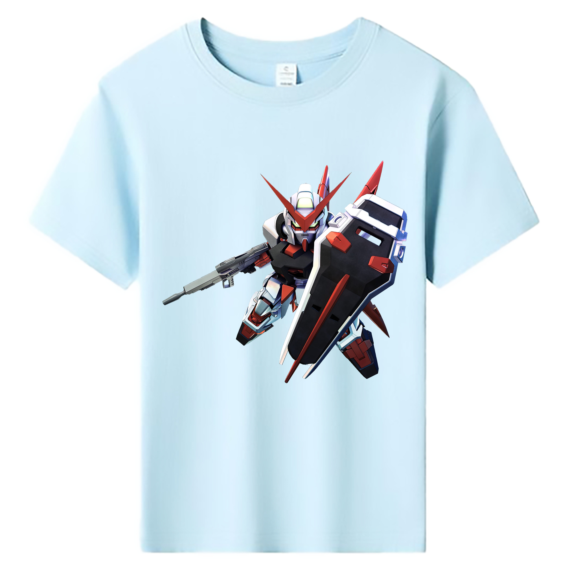 （画像用） 機動戦士ガンダム Mobile Suit Gundam 綿100％キッズTシャツ（フロントプリント）
